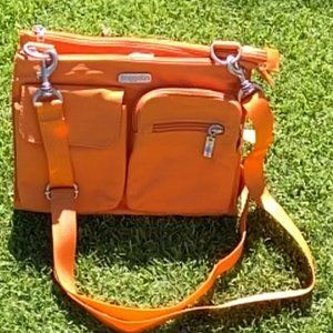 Bright Orange Baggallinni Bag